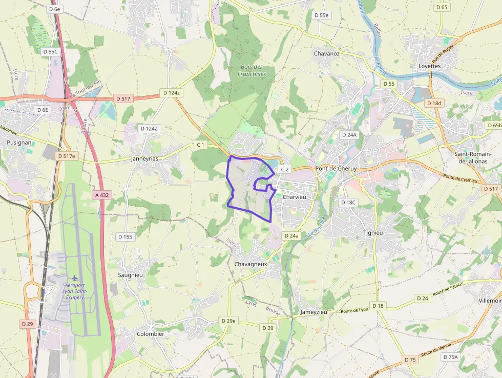 Maison 90 m² 5 pièces à vendre à Charvieu-Chavagneux