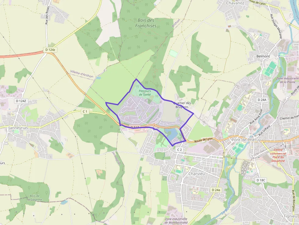 Maison 107 m² 5 pièces à vendre à Charvieu-Chavagneux