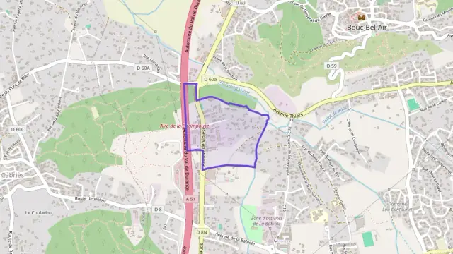 Maison 90 m² quatre pièces à vendre à Bouc-Bel-Air