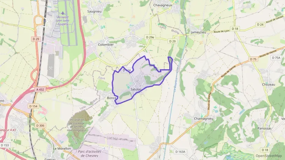 Maison 72 m² trois pièces à vendre à Satolas-et-Bonce Maison 72 m² trois pièces à vendre à Satolas-et-Bonce