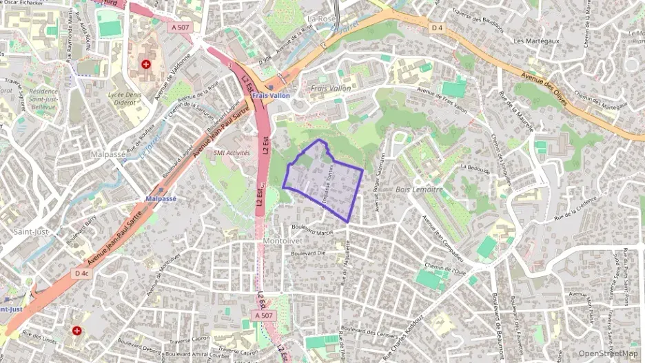 Maison 120 m² quatre pièces à vendre à Marseille 12e Arrondissement