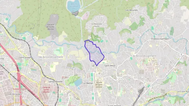 Maison 78 m² quatre pièces à vendre à Marseille 14e Arrondissement