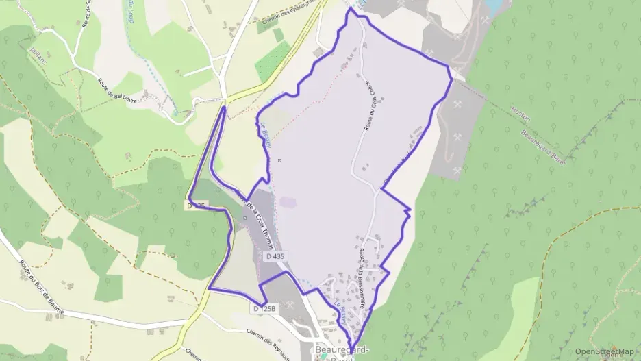 Maison 89 m² quatre pièces à vendre à Beauregard-Baret