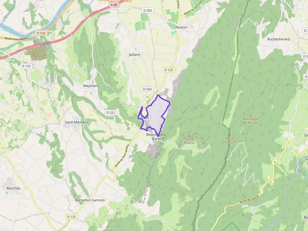 Maison 89 m² quatre pièces à vendre à Beauregard-Baret