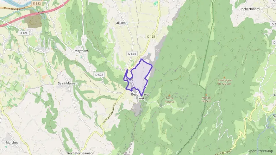 Maison 89 m² quatre pièces à vendre à Beauregard-Baret