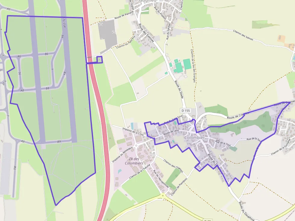 Maison 93 m² quatre pièces à vendre à Colombier-Saugnieu