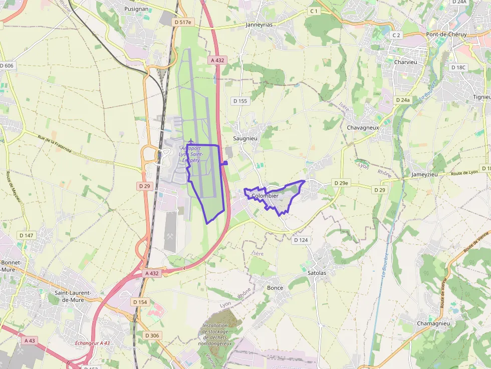 Maison 93 m² quatre pièces à vendre à Colombier-Saugnieu