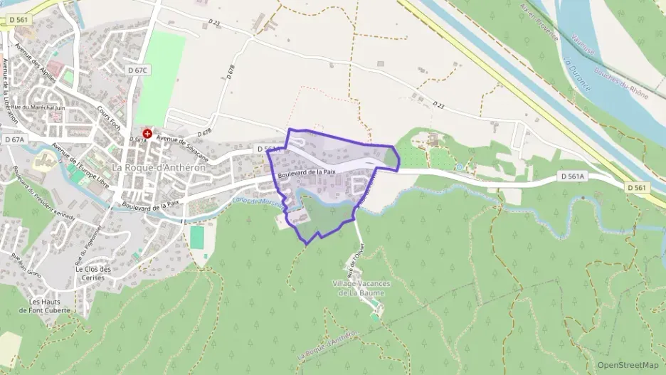 Maison 80 m² trois pièces à vendre à La Roque-d`Anthéron