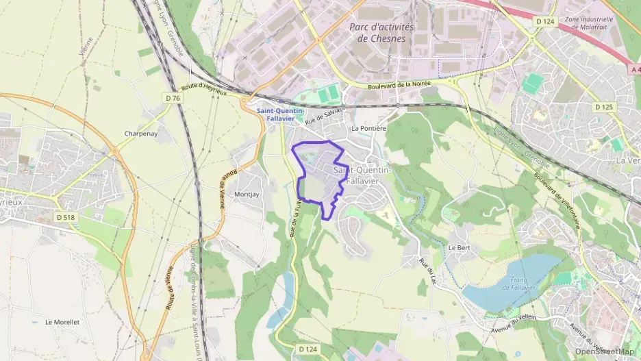 Maison 101 m² cinq pièces à vendre à Saint-Quentin-Fallavier