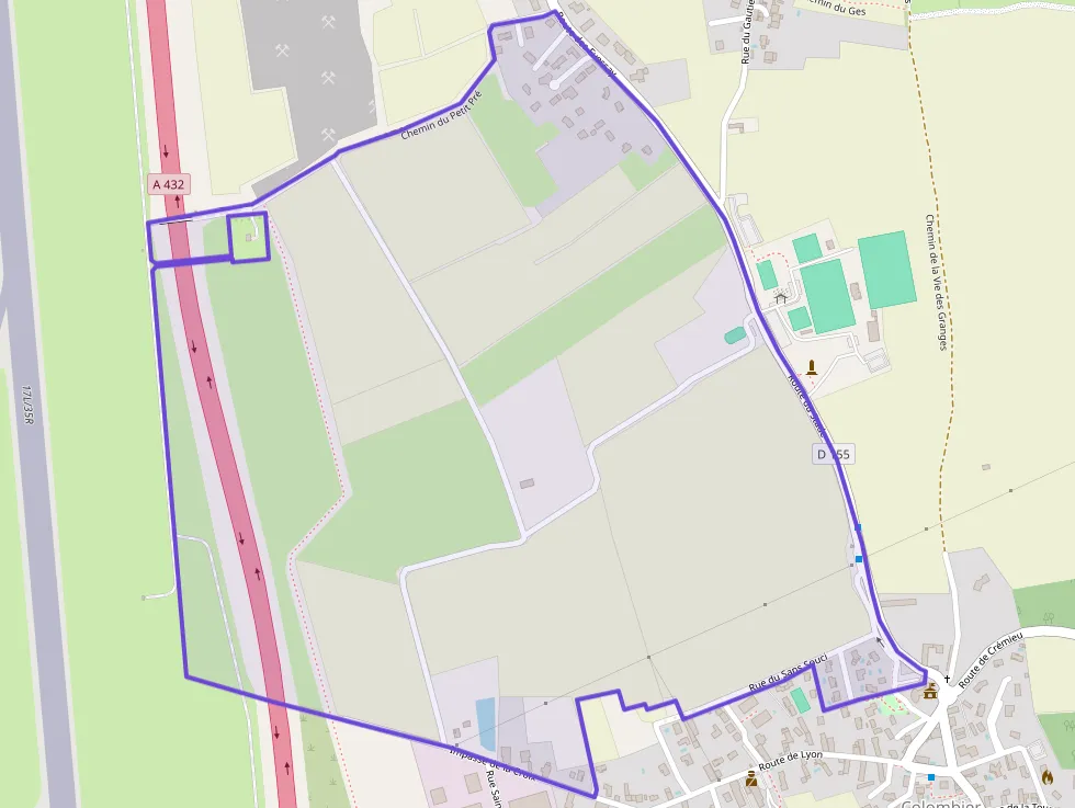 Maison 76 m² quatre pièces à vendre à Colombier-Saugnieu