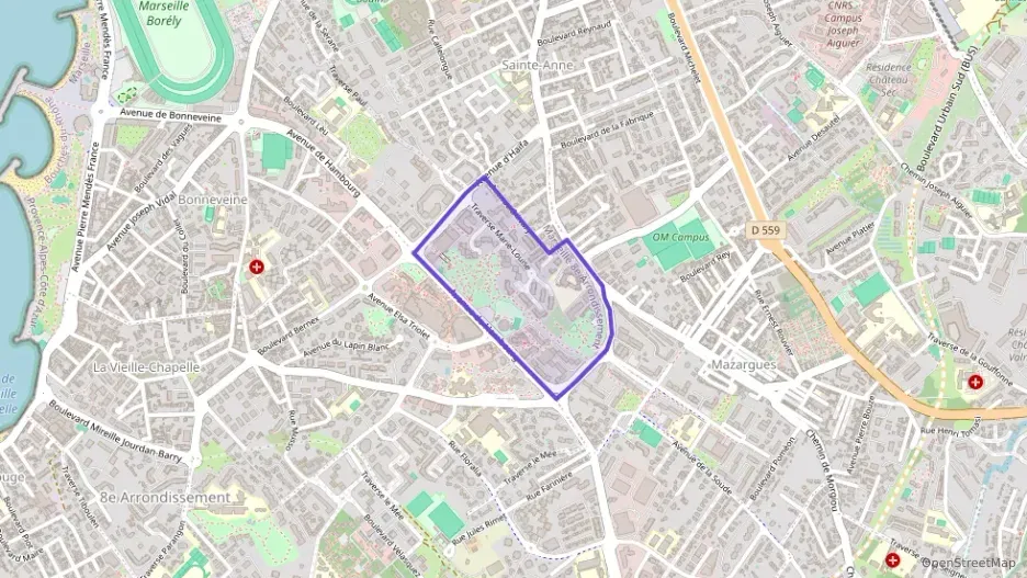 Maison 76 m² quatre pièces à vendre à Marseille 8e Arrondissement