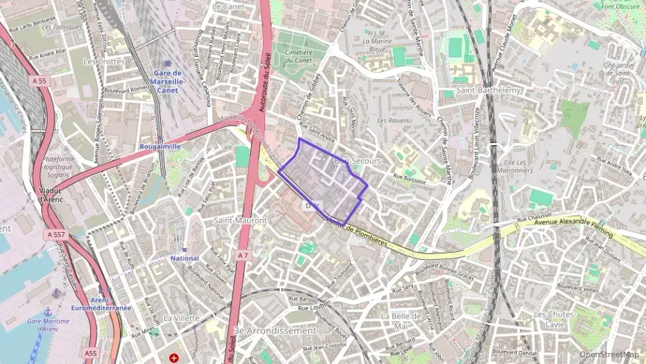 Maison 69 m² quatre pièces à vendre à Marseille 14e Arrondissement