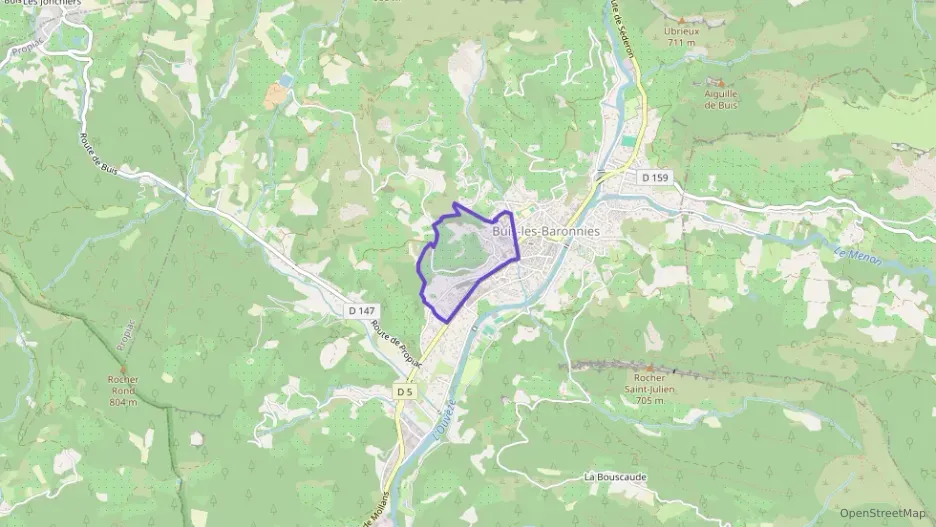 Maison 90 m² quatre pièces à vendre à Buis-les-Baronnies Maison 90 m² quatre pièces à vendre à Buis-les-Baronnies