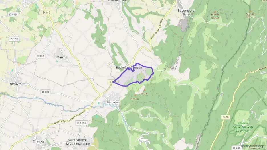 Maison 92 m² quatre pièces à vendre à Rochefort-Samson Maison 92 m² quatre pièces à vendre à Rochefort-Samson