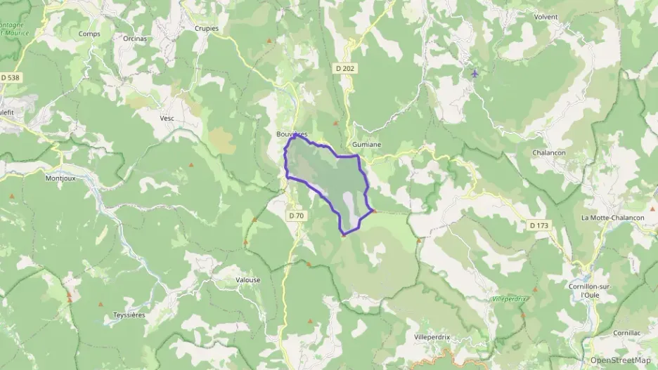 Maison 80 m² quatre pièces à vendre à Bouvières Maison 80 m² quatre pièces à vendre à Bouvières