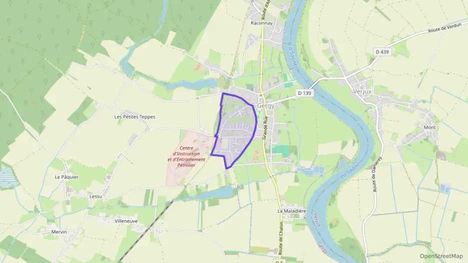 Maison 90 m² quatre pièces à vendre à Gergy