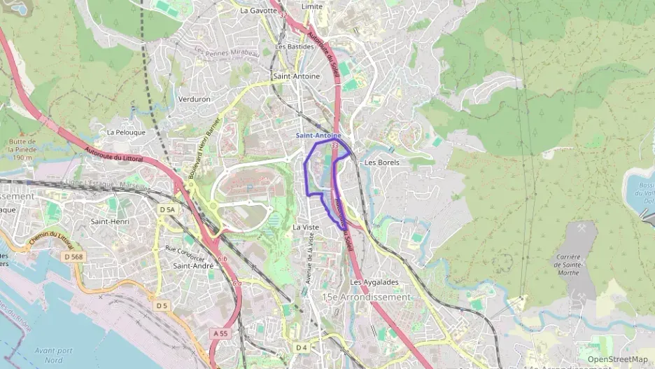 Maison 58 m² trois pièces à vendre à Marseille 15e Arrondissement
