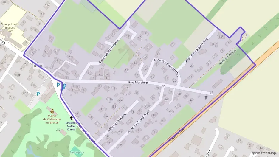 Maison 89 m² quatre pièces à vendre à Châtenoy-en-Bresse