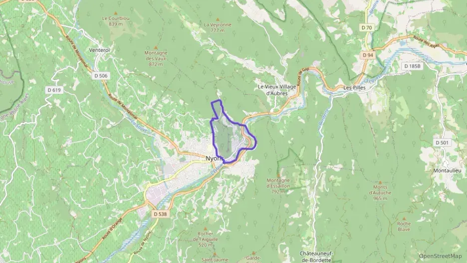 Maison 126 m² quatre pièces à vendre à Nyons