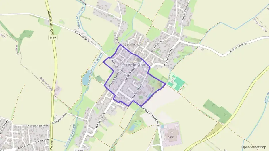 Maison 108 m² quatre pièces à vendre à Virey-le-Grand