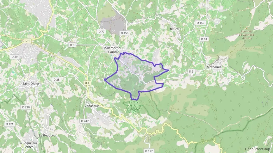 Maison 90 m² quatre pièces à vendre à Malemort-du-Comtat