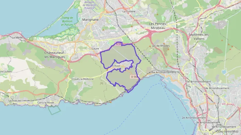 Maison 80 m² quatre pièces à vendre à Le Rove