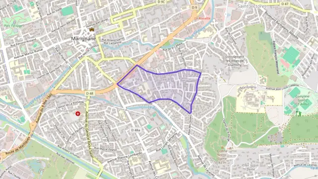 Maison 95 m² quatre pièces à vendre à Marignane