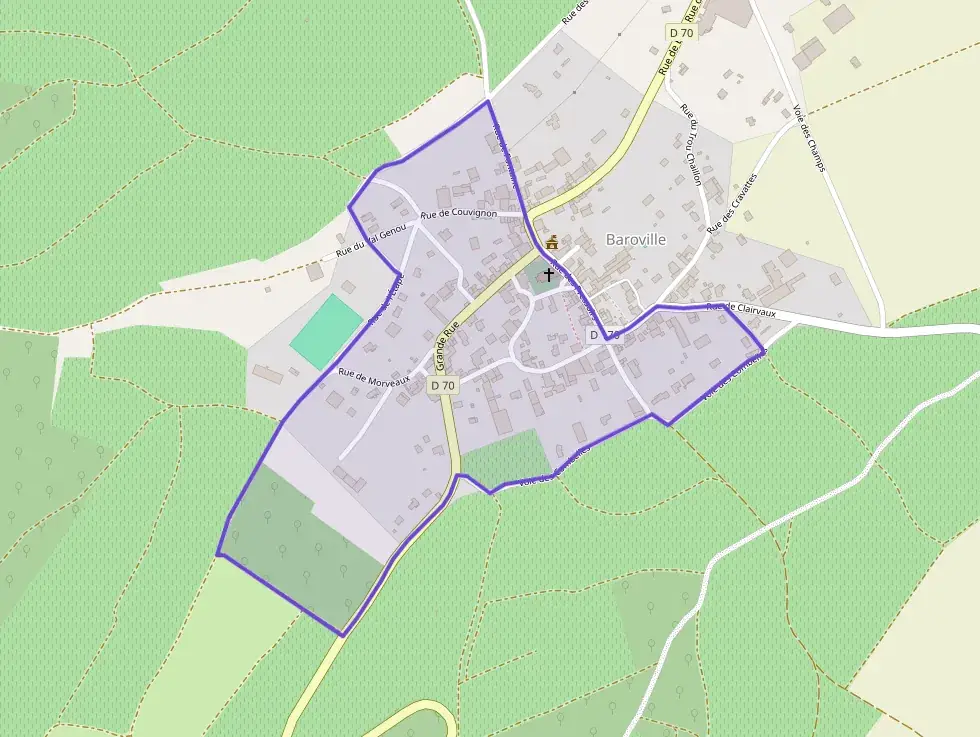 Maison 70 m² quatre pièces à vendre à Baroville