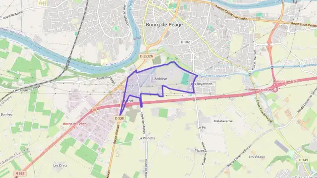 Maison 103 m² quatre pièces à vendre à Bourg-de-Péage