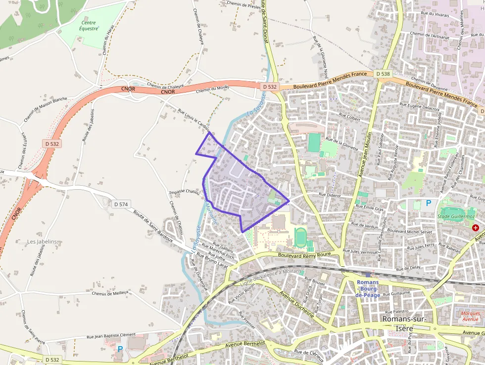 Maison 92 m² quatre pièces à vendre à Romans-sur-Isère