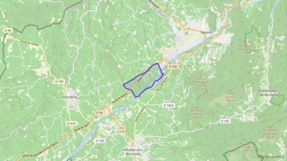 Maison 130 m² trois pièces à vendre à Nyons