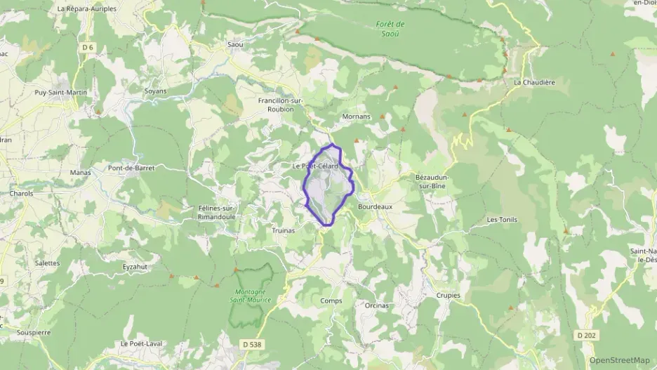 Maison 80 m² trois pièces à vendre à Le Poët-Célard Maison 80 m² trois pièces à vendre à Le Poët-Célard