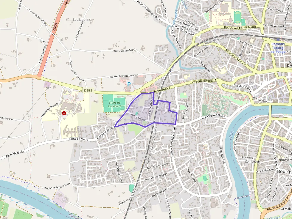 Maison 91 m² quatre pièces à vendre à Romans-sur-Isère