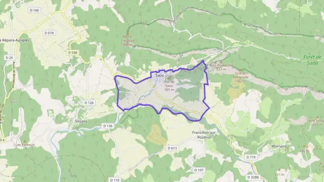 Maison 85 m² trois pièces à vendre à Saoû