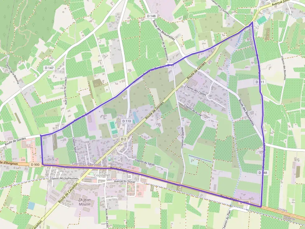 Maison 85 m² quatre pièces à vendre à Cabrières-d`Avignon