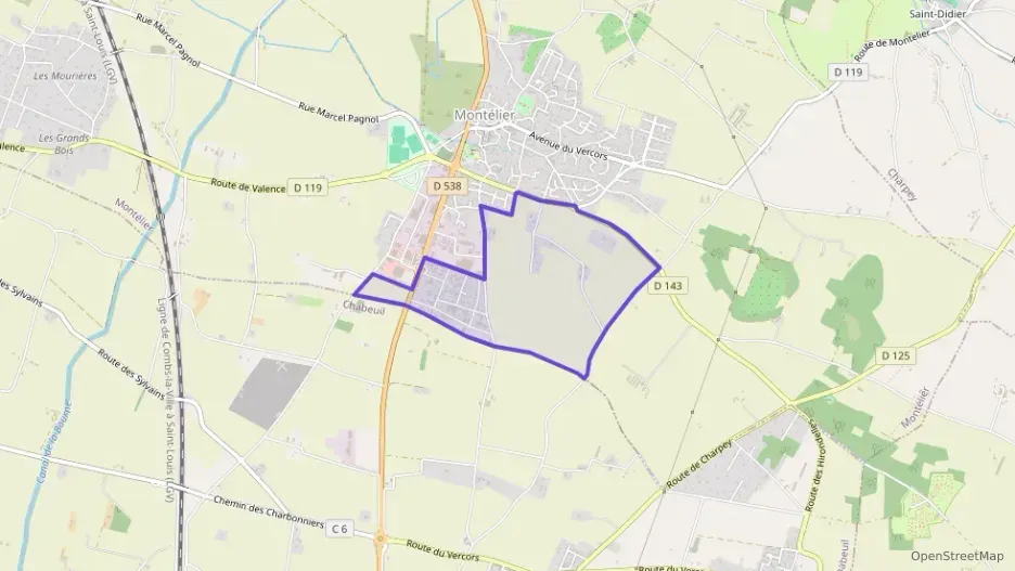 Maison 112 m² quatre pièces à vendre à Montélier Maison 112 m² quatre pièces à vendre à Montélier