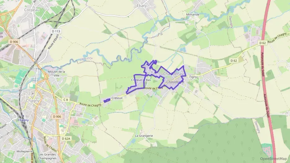 Maison 78 m² quatre pièces à vendre à Chaudenay Maison 78 m² quatre pièces à vendre à Chaudenay