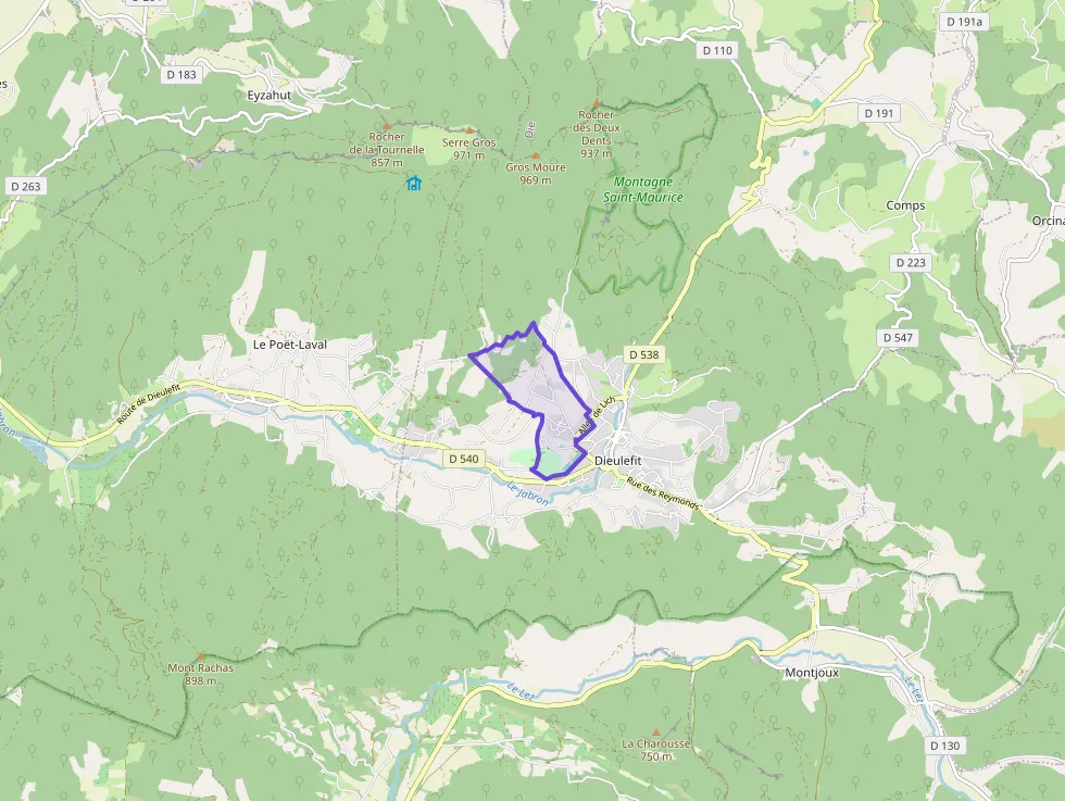 Maison 85 m² trois pièces à vendre à Dieulefit