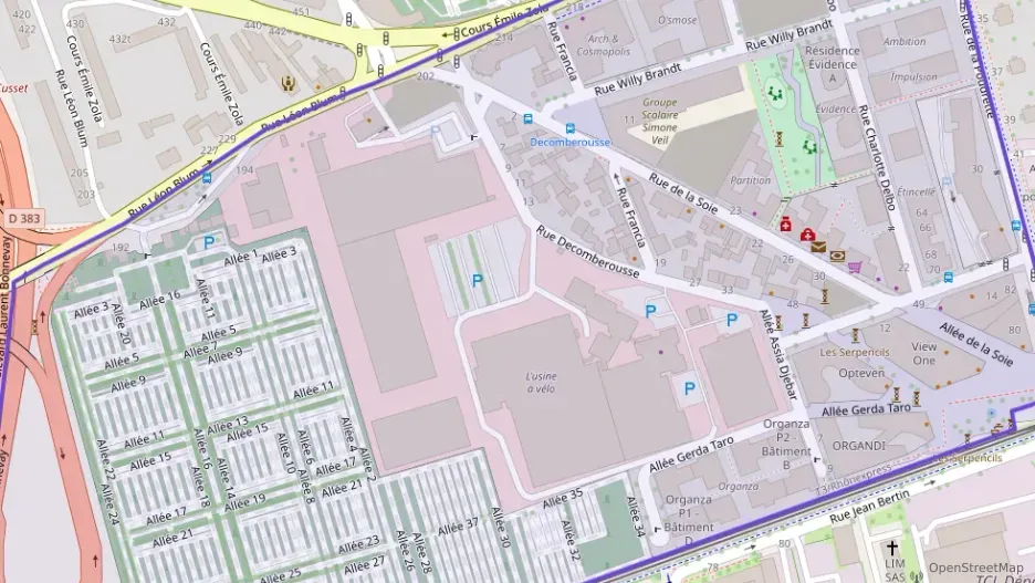 Maison 96 m² quatre pièces à vendre à Villeurbanne