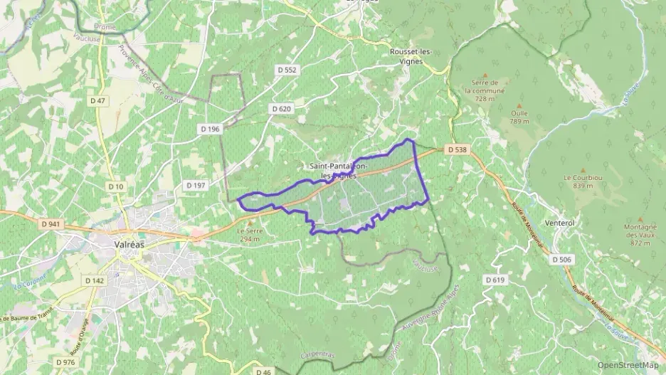 Maison 160 m² sept pièces à vendre à Saint-Pantaléon-les-Vignes