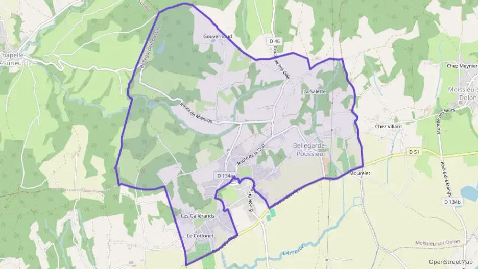 Maison 72 m² trois pièces à vendre à Bellegarde-Poussieu