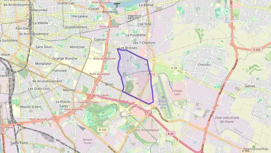 Maison 121 m² quatre pièces à vendre à Bron