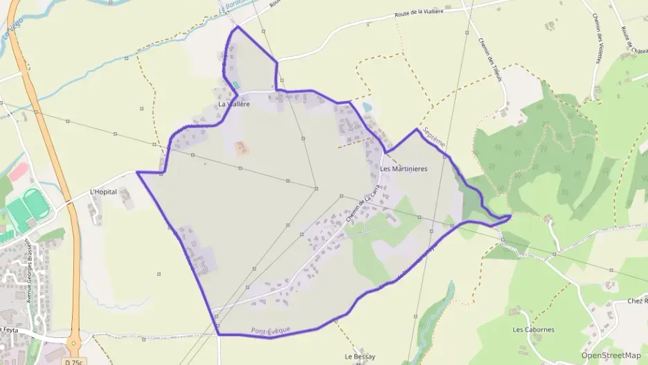 Maison 120 m² quatre pièces à vendre à Pont-Évêque Maison 120 m² quatre pièces à vendre à Pont-Évêque