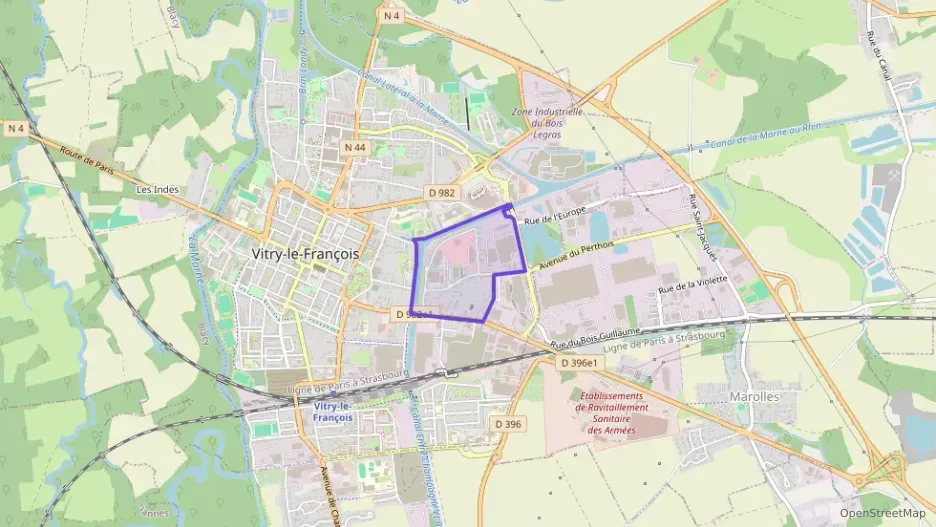 Maison 83 m² quatre pièces à vendre à Vitry-le-François