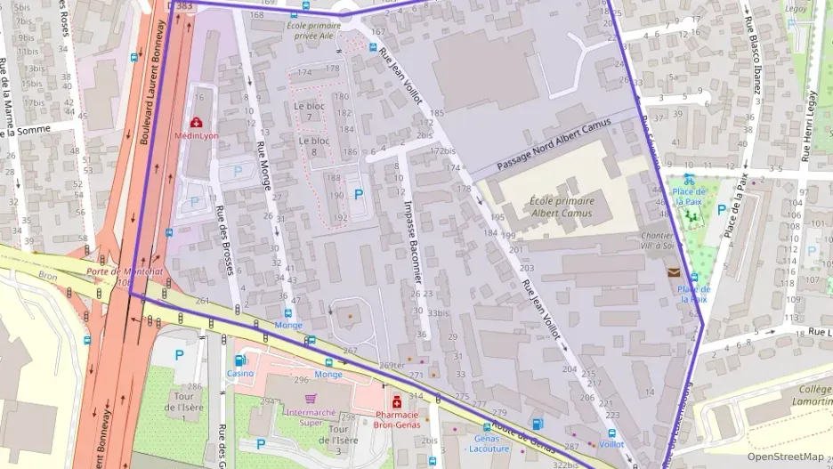 Maison 90 m² trois pièces à vendre à Villeurbanne