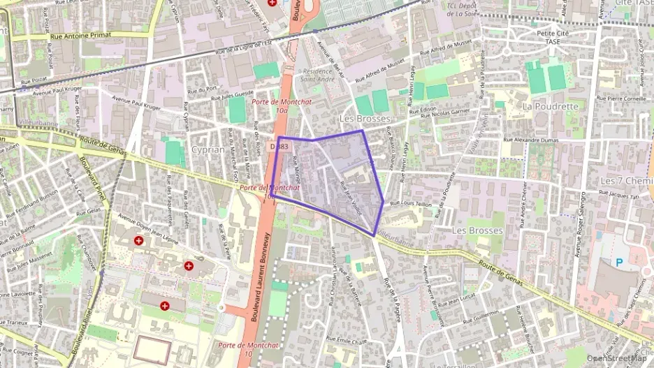 Maison 90 m² trois pièces à vendre à Villeurbanne