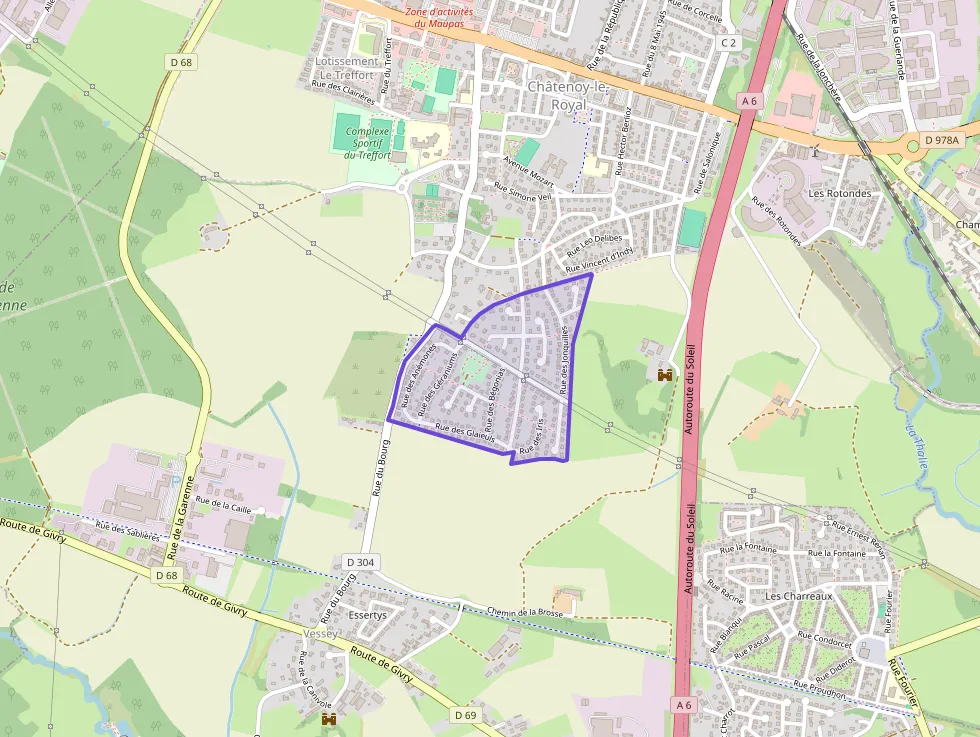 Maison 81 m² quatre pièces à vendre à Châtenoy-le-Royal