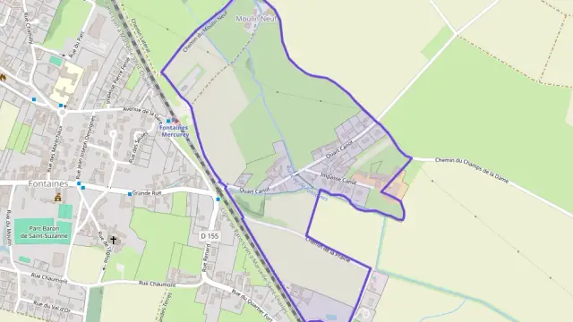 Maison 104 m² trois pièces à vendre à Fontaines