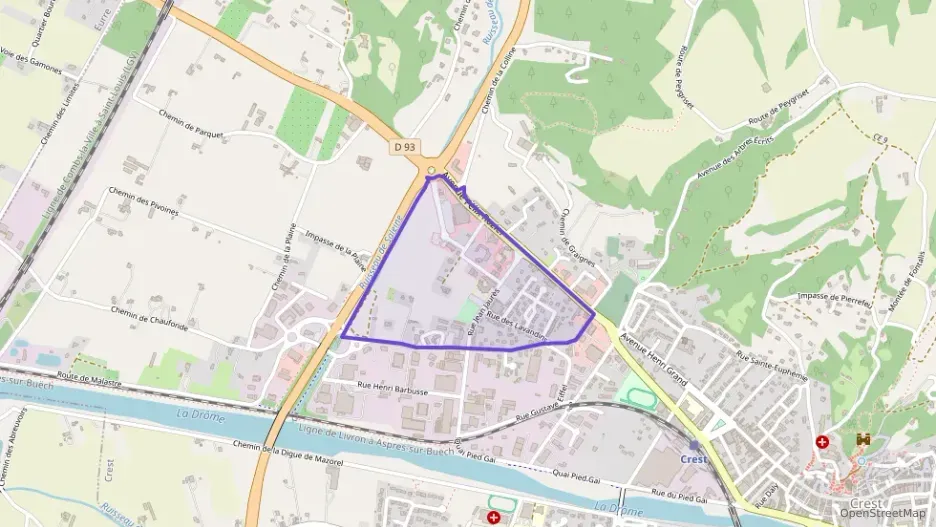 Maison 104 m² quatre pièces à vendre à Crest