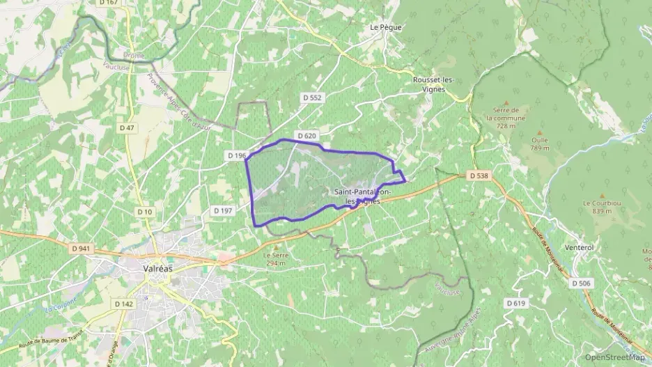 Maison 90 m² quatre pièces à vendre à Saint-Pantaléon-les-Vignes